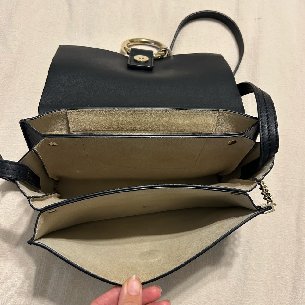 Chloe Faye Small Leather Crossbody - Picture 4 of 12